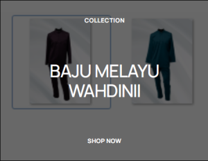 Baju Melayu Wahdinii